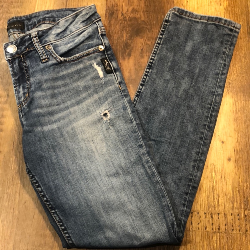Silver Jeans Suki Slim 27x27